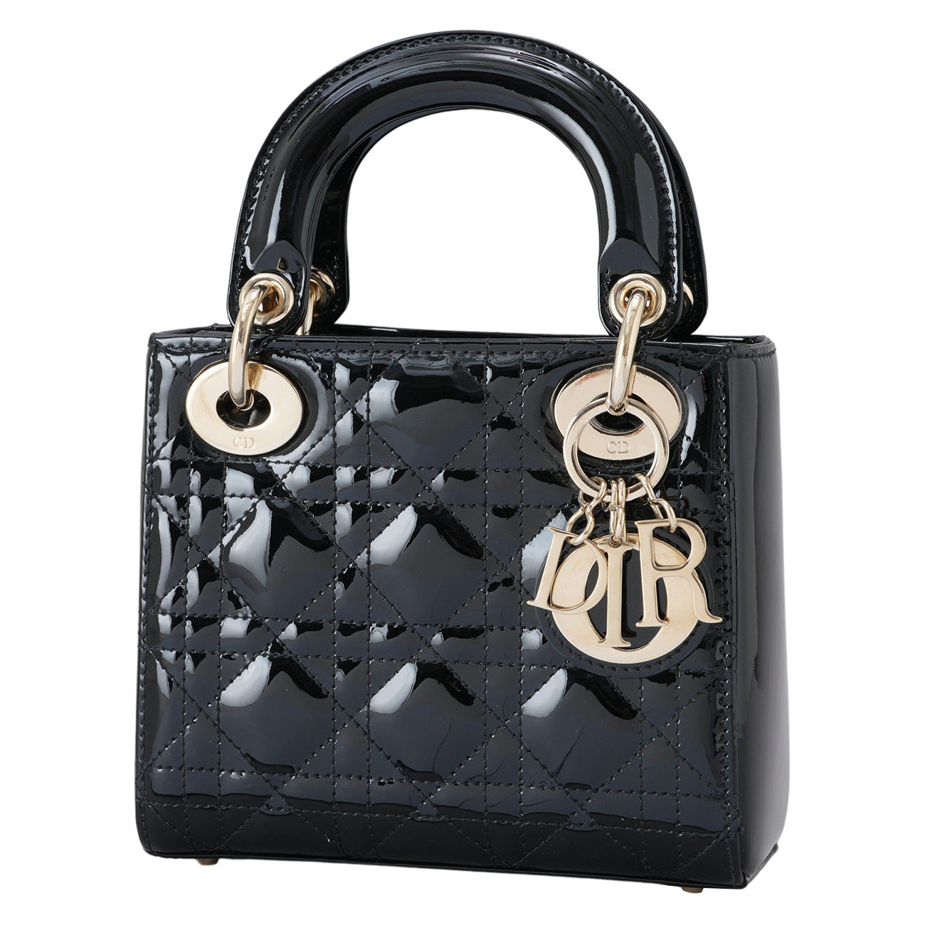 CHRISTIAN DIOR(USED)디올 페이던트 레이디백 미니